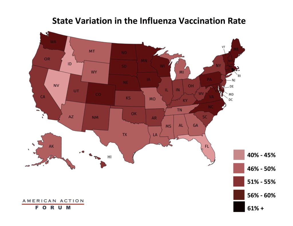 State Variation in the Flu Vaccine Rate